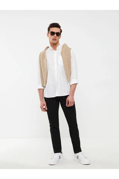 Мужские брюки чино LCWAIKIKI классического покроя Slim Fit - 1