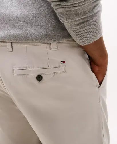 Мужские брюки чино TH Flex Stretch Custom-Fit больших размеров — цвет «морось» - 3