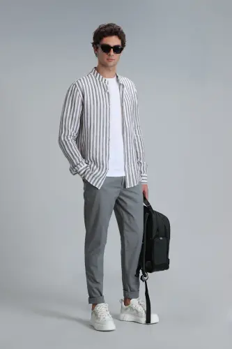 Мужские брюки чино Tom Smart Slim Fit Зеленый 
