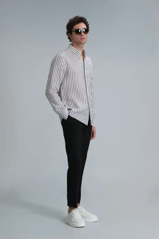 Мужские брюки чинос Karl Sports Slim Fit Черные - 1