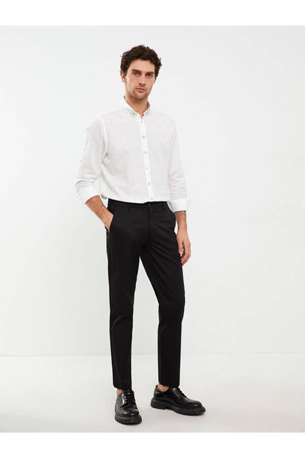 Мужские брюки чинос LCWAIKIKI Classic Slim Fit Gabardine - 2