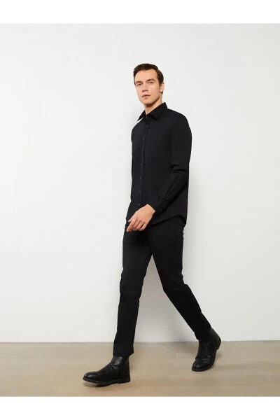 Мужские брюки чинос LCWAIKIKI Classic Slim Fit из габардина - LC WAIKIKI (1)