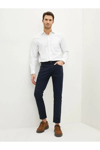 Мужские брюки чинос LCWAIKIKI классического покроя Slim Fit - LC WAIKIKI