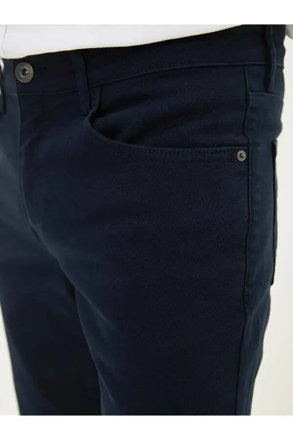 Мужские брюки чинос LCWAIKIKI классического покроя Slim Fit - 3