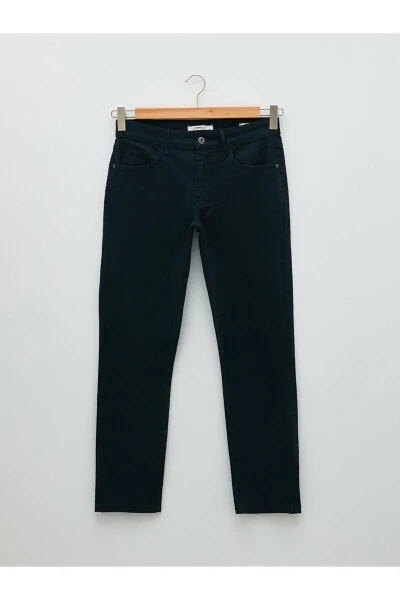 Мужские брюки чинос LCWAIKIKI классического покроя Slim Fit - 5