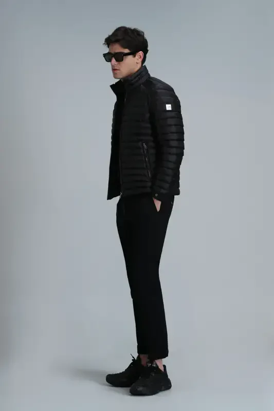 Мужские брюки чинос Simon Smart Slim Fit Черные - 3