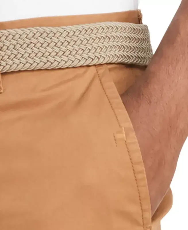 Мужские брюки-чинос TH Flex Stretch Regular-Fit, цвет кохиба-коричневый - 3