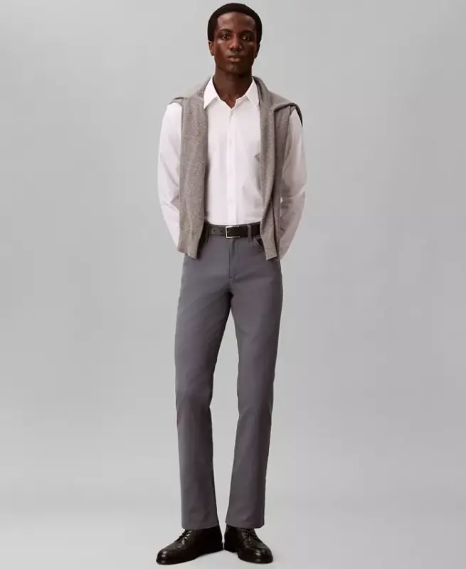 Мужские брюки CK Move 365 Slim-Fit Performance Stretch - 8