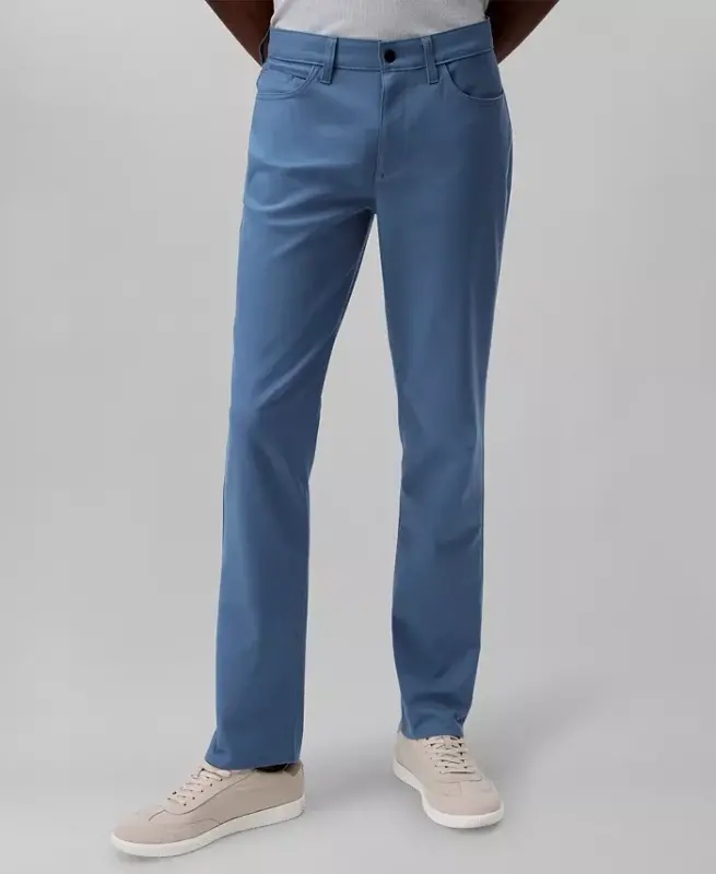 Мужские брюки CK Move 365 Slim-Fit Performance Stretch Pants-Bluefin - 1