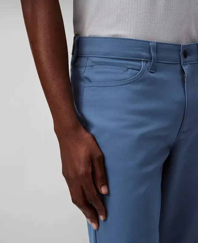 Мужские брюки CK Move 365 Slim-Fit Performance Stretch Pants-Bluefin - 3
