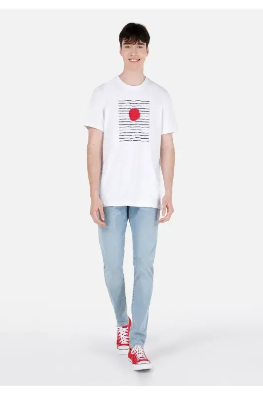 Мужские брюки Danny Slim Fit Низкая Посадка Прямой Крой Синий - COLIN’S