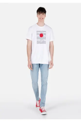 Мужские брюки Danny Slim Fit Низкая Посадка Прямой Крой Синий - 1