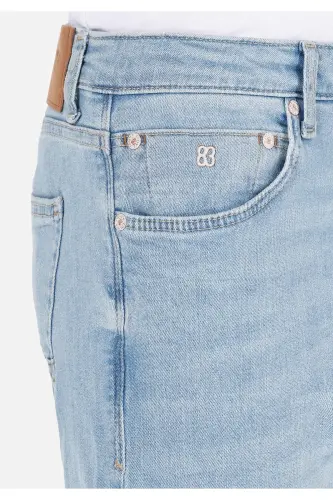 Мужские брюки Danny Slim Fit Низкая Посадка Прямой Крой Синий - 5