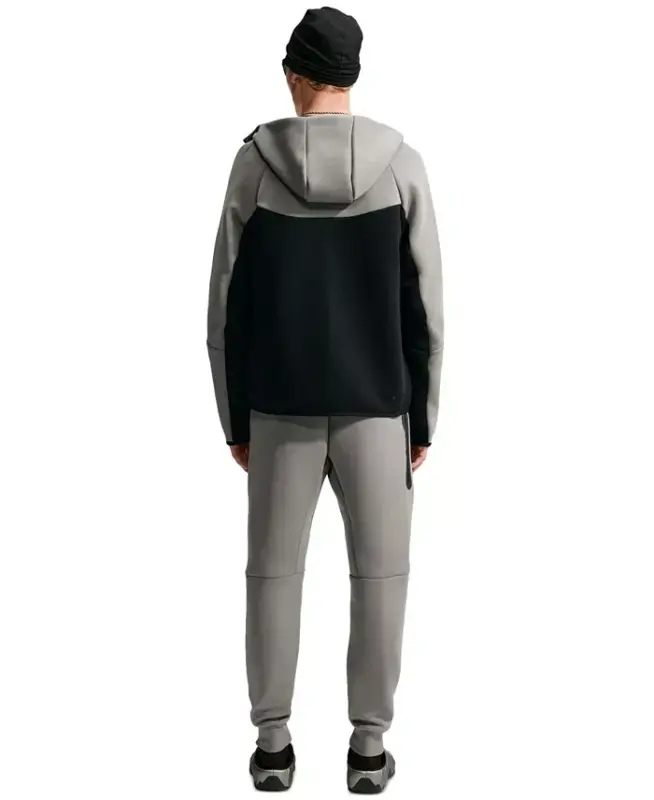 Мужские брюки-джоггеры Tech Fleece на шнурке - Темно-красный/Бордовый - 7