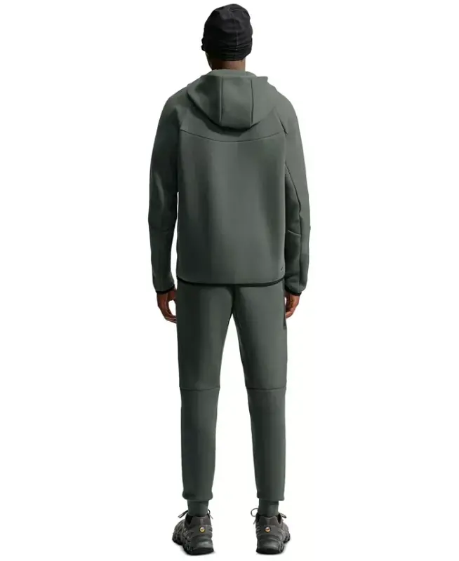 Мужские брюки-джоггеры Tech Fleece на шнурке - Темно-красный/Бордовый - 18