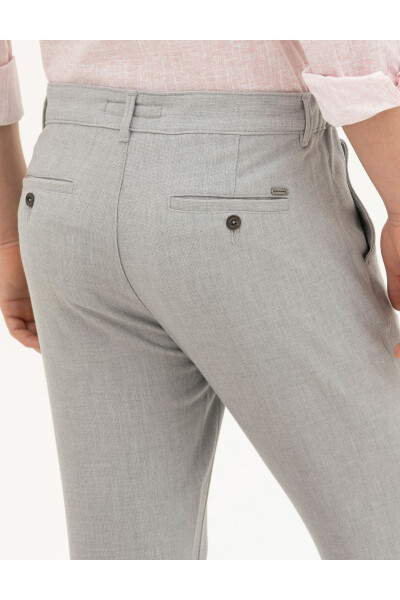 Мужские брюки из льна Pierre Cardin Slim Fit - 7