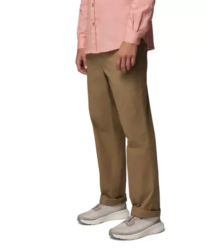 Мужские брюки Men's Rapid Rivers UPF 50 Flat Front Pants-Flax - 3