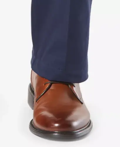 Мужские брюки Men's Workday Smart 360 Flex Classic-Fit Stretch Pants — темно-синие - 4