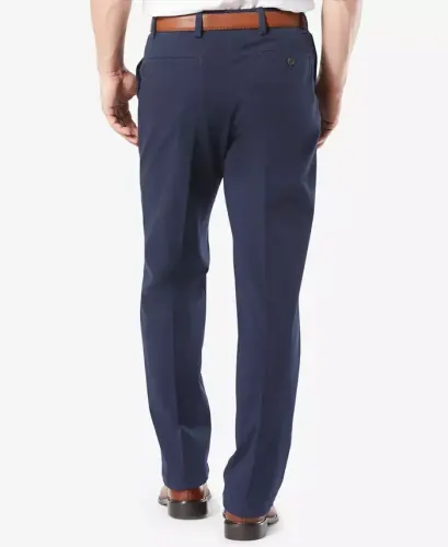 Мужские брюки Men's Workday Smart 360 Flex Classic-Fit Stretch Pants — темно-синие - 6