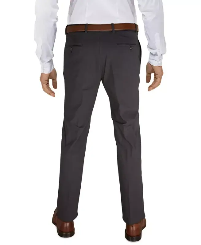 Мужские брюки Modern-Fit TH Flex Stretch Solid Performance — антрацит - 2