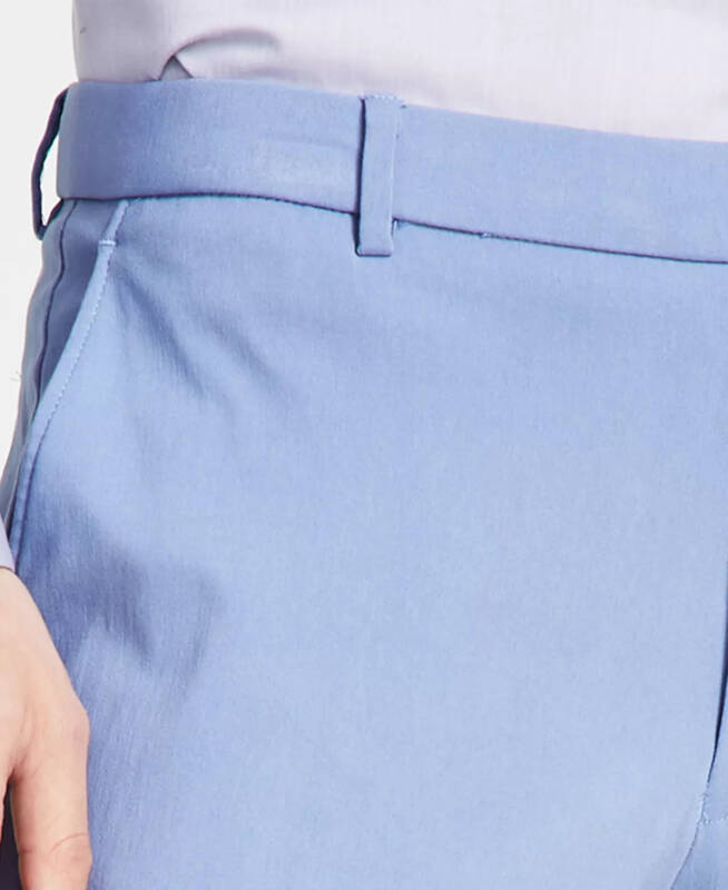 Мужские брюки Modern-Fit TH Flex Stretch Solid Performance — светло-голубые - 5