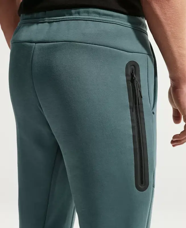 Мужские брюки Tech Fleece - Минеральный сланец/Черный - 2