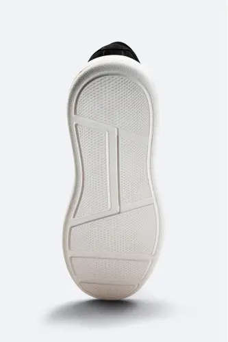 Мужские черные 100% замшевые кожаные туфли на гибкой подошве B008002 - 5