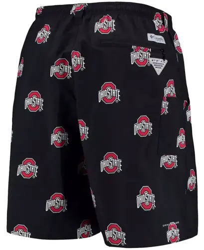 Мужские черные гибридные шорты Ohio State Buckeyes Backcast II 8