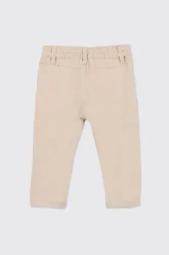 Мужские Детские Бежевые Брюки-037 - 1