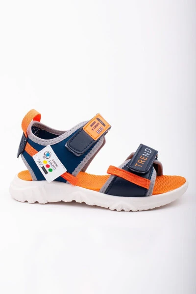 Мужские детские повседневные сандалии с мягкой липучкой - 2