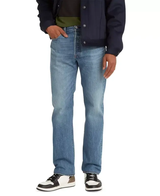 Мужские джинсы 501® Original Fit на пуговицах, без стрейча - 1