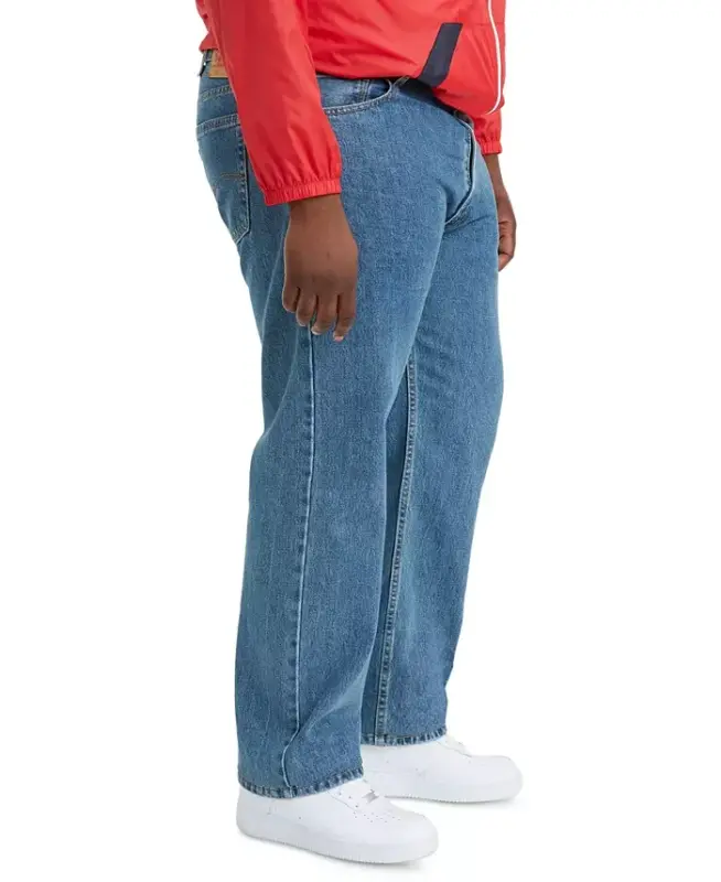 Мужские джинсы больших размеров 505™ Original-Fit, без стрейча, Medium Stonewash - 3