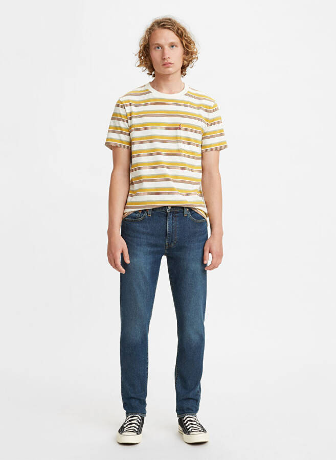 Мужские джинсы Levi's 512 Slim Tapered синего цвета с зауженным кроем и стандартной посадкой PAROS28833-0918 - 1