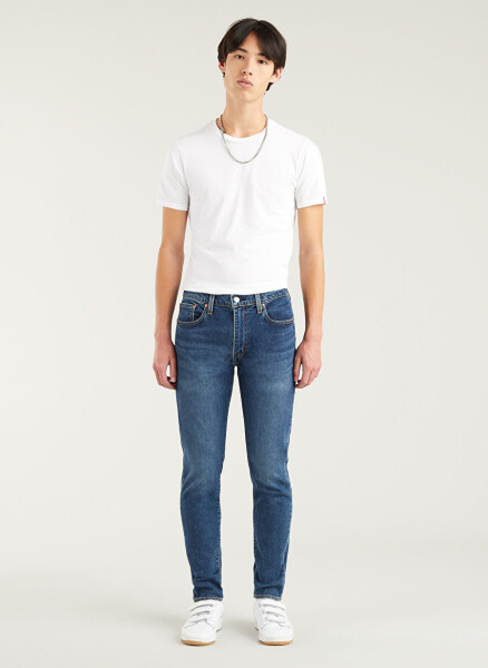 Мужские джинсы Levi's 512 Slim Tapered синего цвета с зауженным кроем и стандартной посадкой PAROS28833-0918 - 5