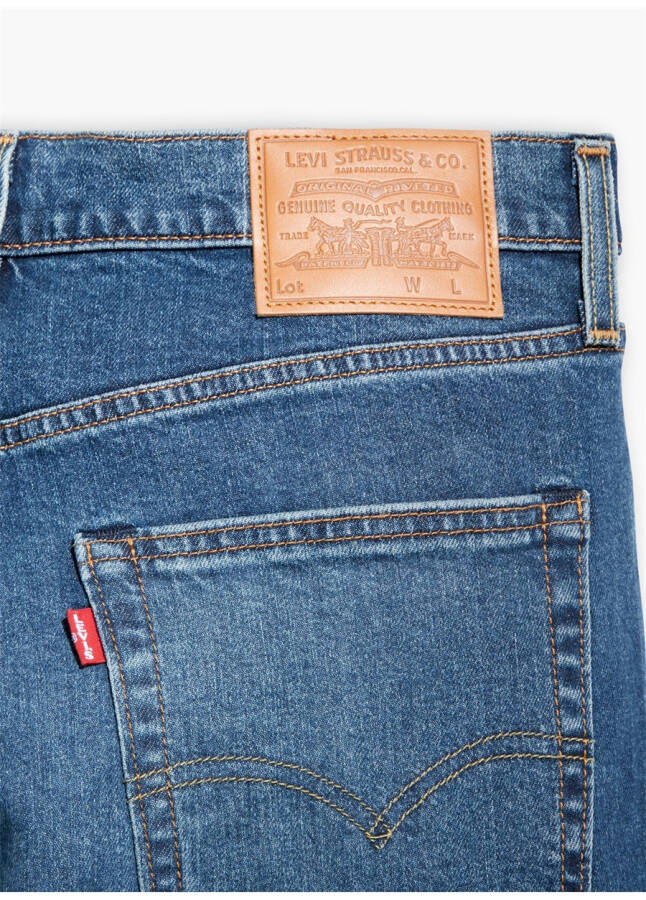 Мужские джинсы Levi's 512 Slim Tapered синего цвета с зауженным кроем и стандартной посадкой PAROS28833-0918 - 24