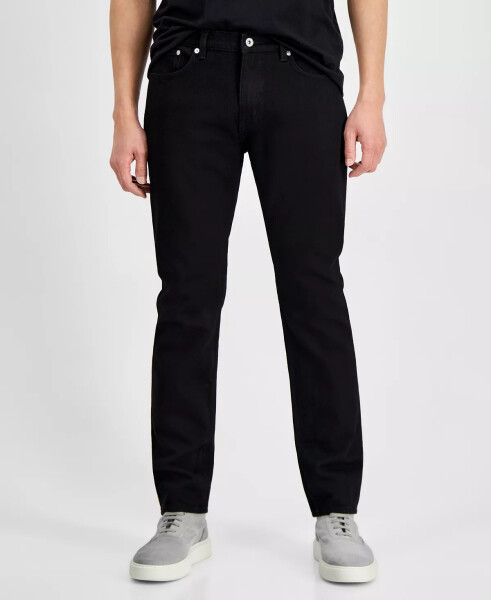 Мужские джинсы Slim Fit черные - 1
