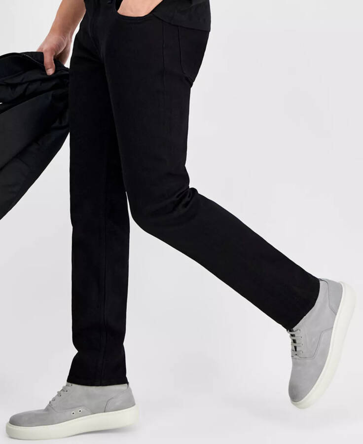 Мужские джинсы Slim Fit черные - 3