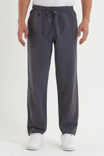 Мужские джоггеры Basic Relaxed Fit цвета дымки - ДЫМКА - 1