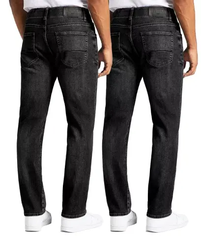 Мужские эластичные узкие прямые джинсы Flex Stretch, комплект из 2 штук - BLU ROCK (1)