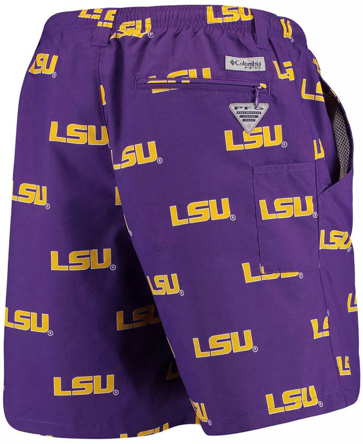 Мужские фиолетовые шорты LSU Tigers Backcast II 8