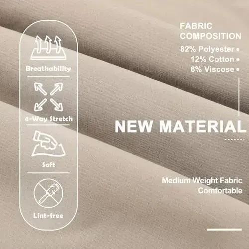 Мужские гольф-джоггеры приталенного кроя, тянущиеся в 4 направлениях, из нейлона, с длиной по внутреннему шву -30