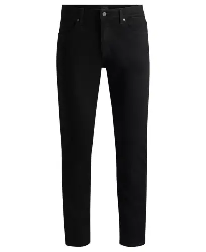 Мужские итальянские джинсы слим-фит из денима - HUGO BOSS (1)
