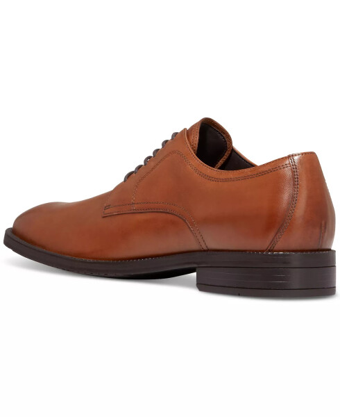 Мужские классические кожаные туфли Oxford British Tan - 5