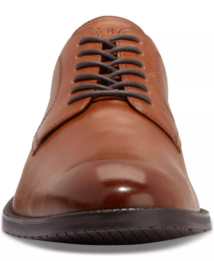 Мужские классические кожаные туфли Oxford British Tan - 6