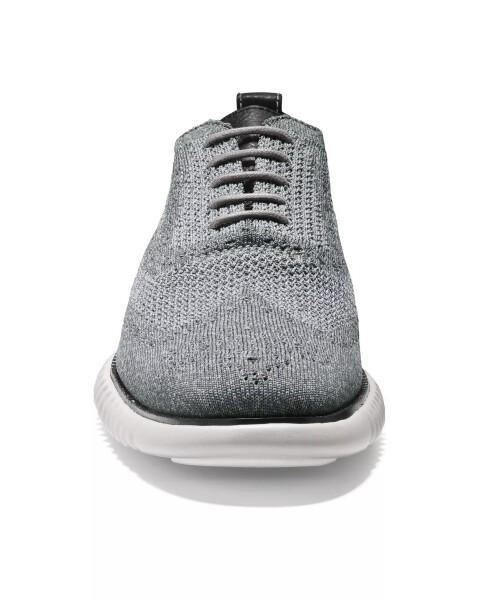 Мужские кожаные туфли Oxford 2.Zerogrand Stitchlite Magnet/Vapor Gray - 3