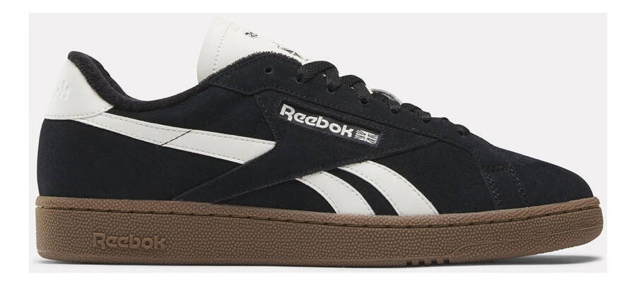 Мужские кроссовки Reebok CLUB C GROUNDS, размер в Великобритании: 8,5, цвет: черный, белый, красный - 1