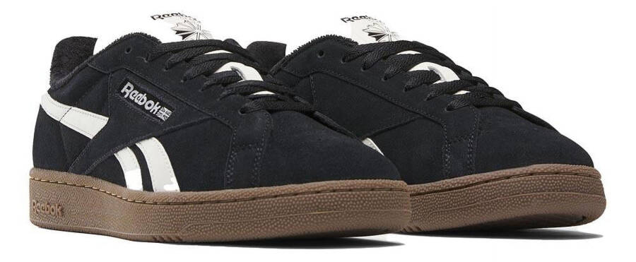 Мужские кроссовки Reebok CLUB C GROUNDS, размер в Великобритании: 8,5, цвет: черный, белый, красный - 2