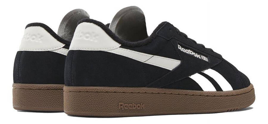 Мужские кроссовки Reebok CLUB C GROUNDS, размер в Великобритании: 8,5, цвет: черный, белый, красный - 4