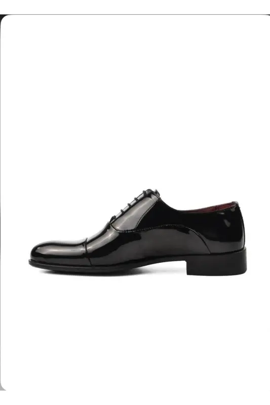 МУЖСКИЕ ЛАКОВЫЕ СВАДЕБНЫЕ ТУФЛИ PIERRE CARDIN 7018 - ЛАК - 3