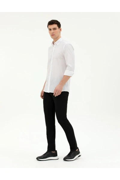Мужские льняные брюки Pierre Cardin Slim Fit - Modazone (1)